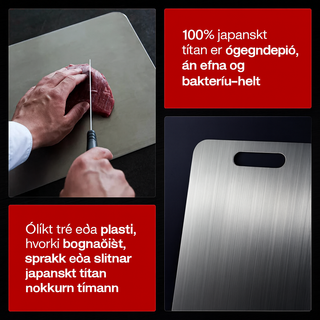 Titanicraft Titanium Cutting Board