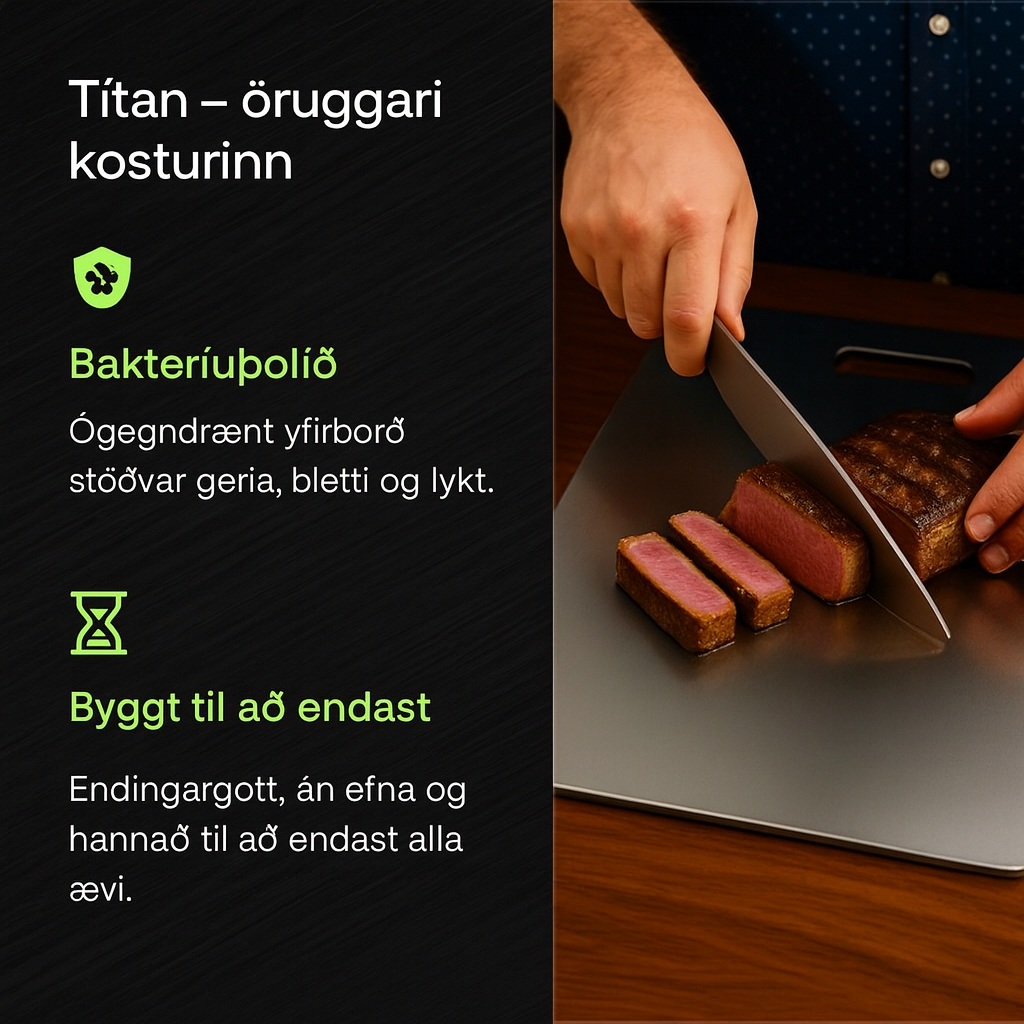 Titanicraft Titanium Cutting Board