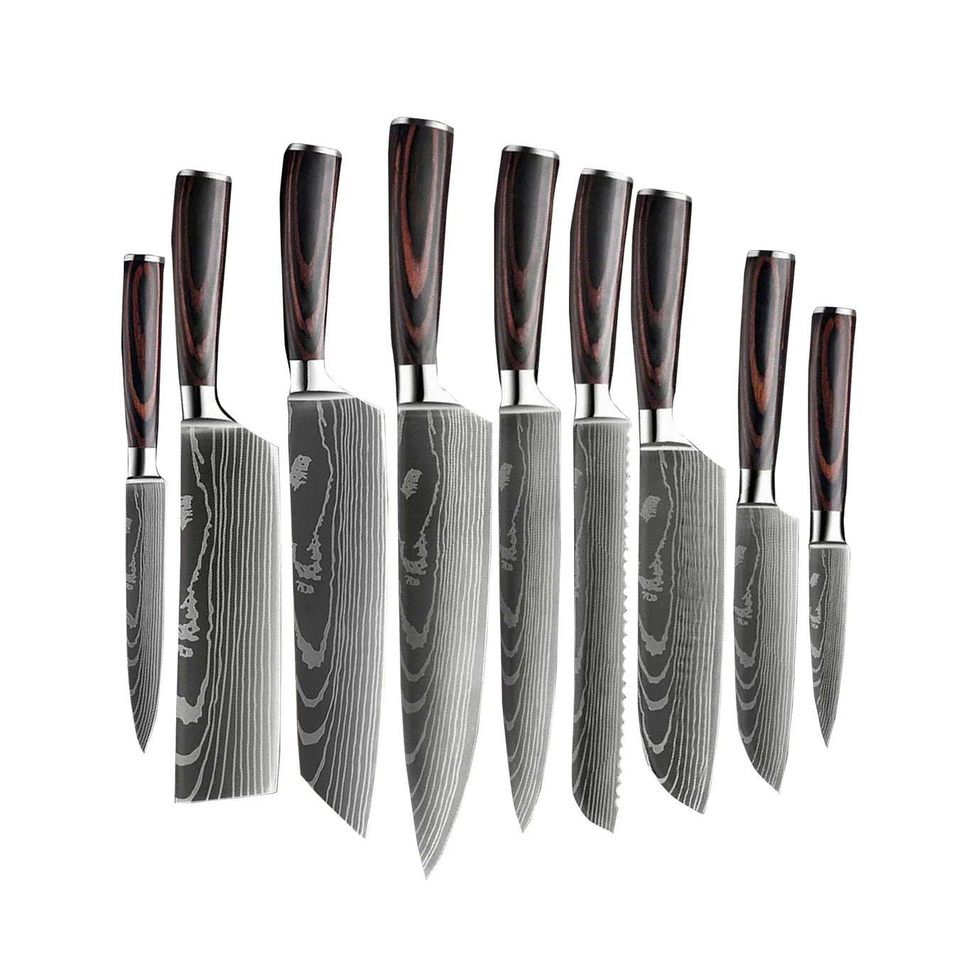 Titanicraft MORI Series – 9 Piece Knife Set